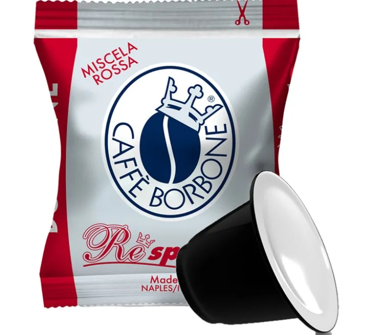100 capsules compatibles Nespresso* Original Mélange Rouge Intensité 9 - CAFFÈ BORBONE