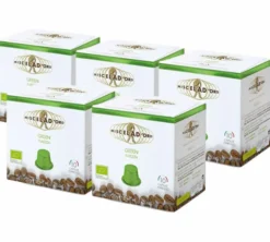 50 capsules compatibles Nespresso* Original Green Purezza Bio - MISCELA D'ORO