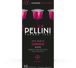 10 Capsules compatibles Nespresso* Original - Lungo - PELLINI