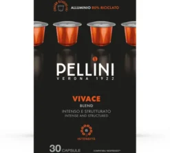 30 capsules compatibles Nespresso* Original Vivace - PELLINI