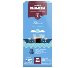 10 capsules compatibles Nespresso* Original Deca - CAFFÈ MAURO