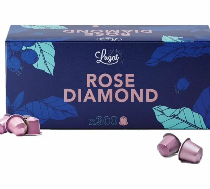 300 capsules compatibles Nespresso* Original Rose Diamond - LUGAT