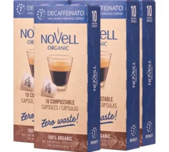 50 capsules compatibles Nespresso® Decaffeinato Bio – NOVELL