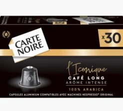 30 Capsules compatibles Nespresso® L'Iconique - Carte Noire