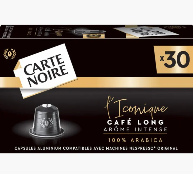 30 Capsules compatibles Nespresso® L'Iconique - Carte Noire