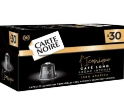 30 Capsules compatibles Nespresso® L'Iconique - Carte Noire