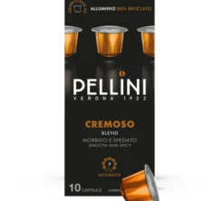 10 Capsules compatibles Nespresso* Original - Cremoso - PELLINI
