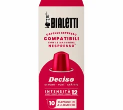 10 capsules compatibles Nespresso* Original Deciso - BIALETTI