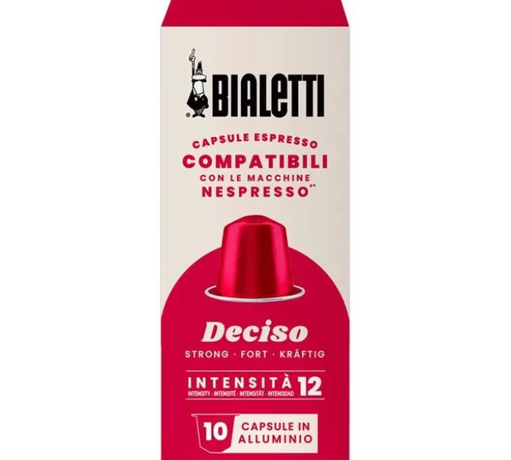 10 capsules compatibles Nespresso* Original Deciso - BIALETTI