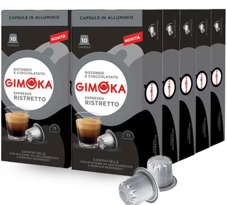 100 capsules compatibles Nespresso* Original Ristretto - GIMOKA