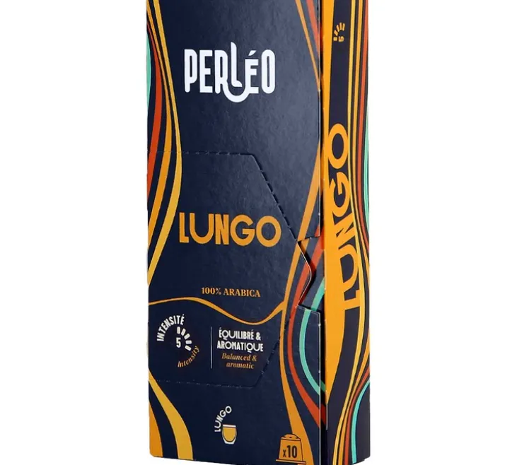 50 capsules compatibles Nespresso* Original Lungo - PERLEO