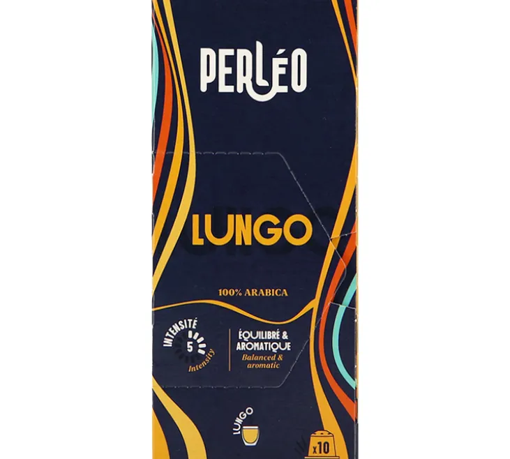 50 capsules compatibles Nespresso* Original Lungo - PERLEO