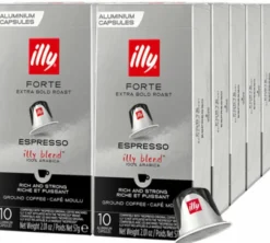 100 capsules compatibles Nespresso* Original Torréfaction Forte - ILLY