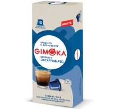 10 capsules compatibles Nespresso* Original décafeiné suave - GIMOKA