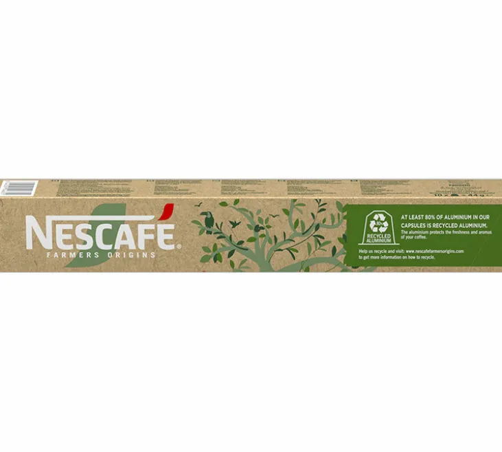 10 capsules compatibles Nespresso* Original Brazil - NESCAFÉ FARMERS ORIGINS