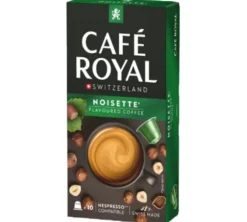 10 capsules compatibles Nespresso* Original Noisette - CAFÉ ROYAL