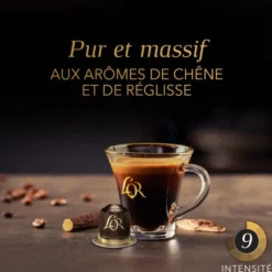 50 capsules compatibles Nespresso* Original Forza - L'OR ESPRESSO