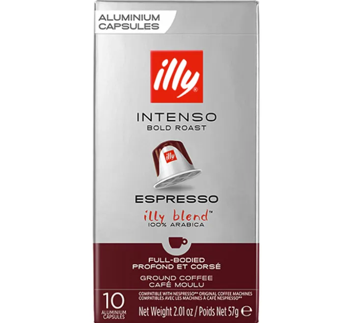 10 capsules compatibles Nespresso* Original Torréfaction Intenso - ILLY