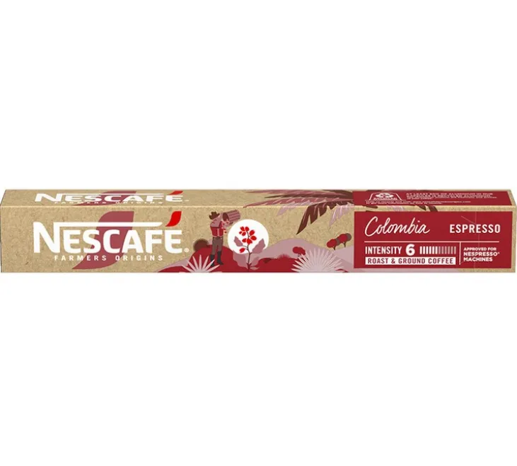 50 capsules compatibles Nespresso* Original Colombia - NESCAFE FARMERS ORIGINS