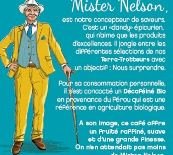 60 capsules compatibles Nespresso* Original Mister Nelson Bio compostables - TERRAMOKA