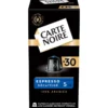 90 capsules compatibles Nespresso* Original Espresso Décaféiné - CARTE NOIRE