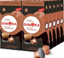 100 capsules compatibles Nespresso* Original Espresso Classico - GIMOKA