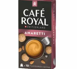 10 capsules compatibles Nespresso* Original Café Amande - CAFÉ ROYAL