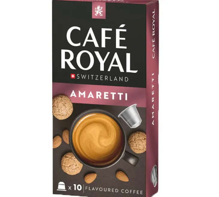10 capsules compatibles Nespresso* Original Café Amande - CAFÉ ROYAL