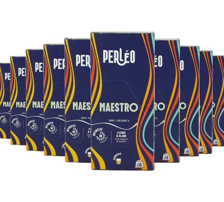 100 capsules compatibles Nespresso* Original Maestro - PERLÉO