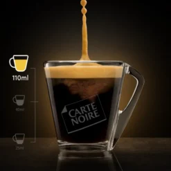 30 capsules compatibles Nespresso* Original Espresso Lungo N°6 - CARTE NOIRE