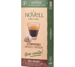 10 capsules compatibles Nespresso* Original Aroma Bio – NOVELL