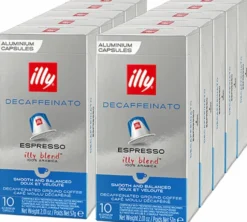 100 capsules compatibles Nespresso* Original Décaféiné - ILLY