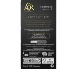 100 capsules compatibles Nespresso* Original Sontuoso - L'OR ESPRESSO