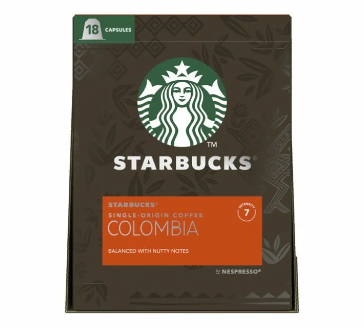 108 capsules compatibles Nespresso* Original Colombia - STARBUCKS
