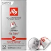 100 capsules compatibles Nespresso* Original Lungo Torréfaction Classico - ILLY