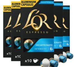 50 capsules compatibles Nespresso* Original Decaffeinato - L'OR ESPRESSO