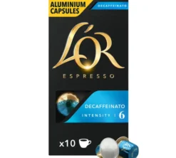 50 capsules compatibles Nespresso* Original Decaffeinato - L'OR ESPRESSO