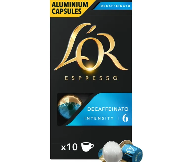 50 capsules compatibles Nespresso* Original Decaffeinato - L'OR ESPRESSO