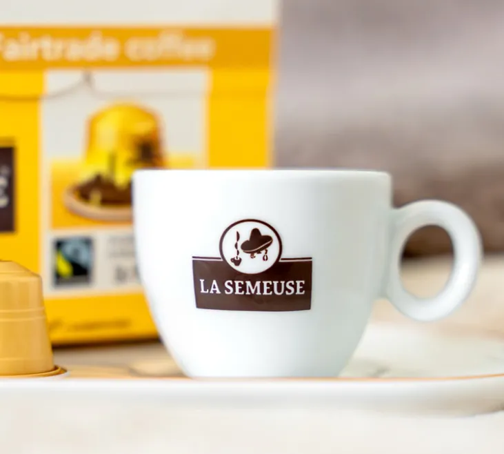 99 capsules compatibles Nespresso* Original Espresso Fairtrade - LA SEMEUSE