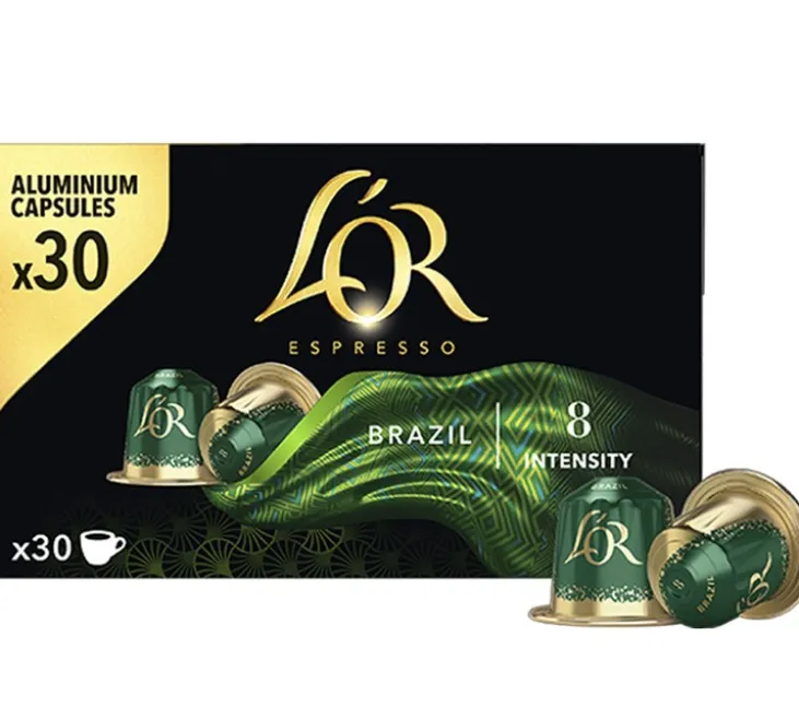 90 capsules compatibles Nespresso* Original Brazil - L'OR ESPRESSO