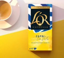 10 capsules compatibles Nespresso* Original - Capri Dolce Vita - L'OR ESPRESSO