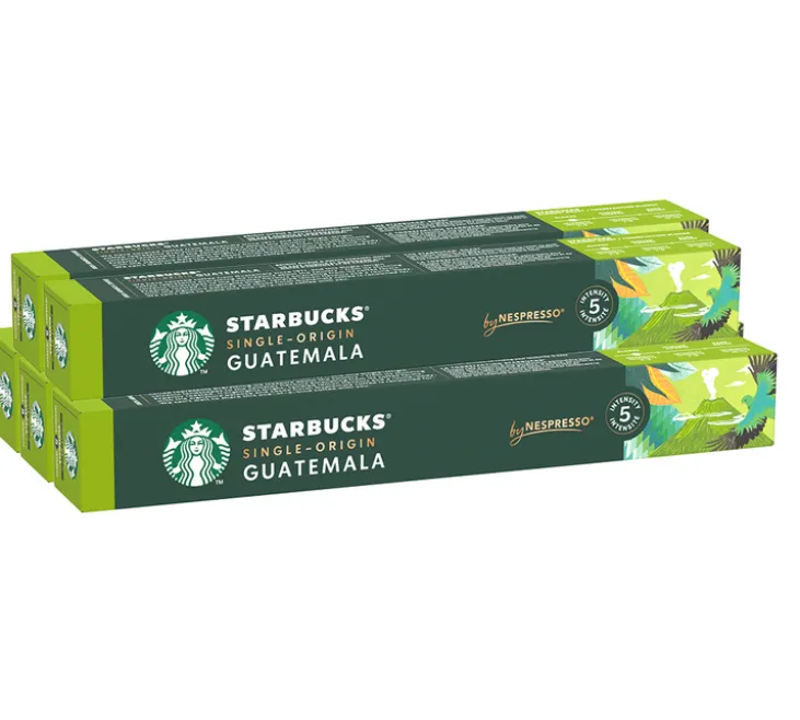 50 capsules compatibles Nespresso* Original Guatemala - STARBUCKS