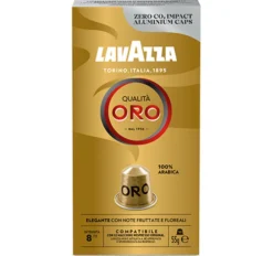 10 capsules compatibles Nespresso* Original Espresso Qualita Oro - LAVAZZA