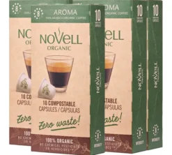 50 capsules compatibles Nespresso® Piu Aroma Bio – NOVELL