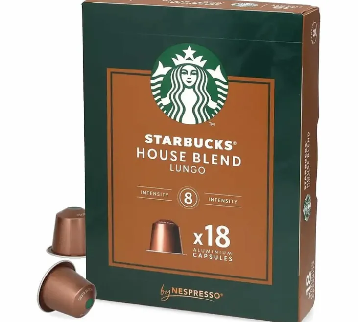 108 capsules compatibles Nespresso* Original House Blend- STARBUCKS