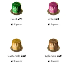 100 capsules compatibles Nespresso* Original - Assortiment 4 variétés - L'OR ESPRESSO