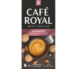 100 capsules compatibles Nespresso* Original Amande - CAFÉ ROYAL