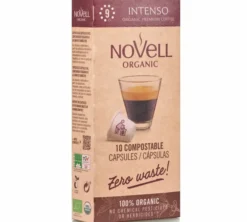 50 capsules compatibles Nespresso® Intenso Bio – NOVELL