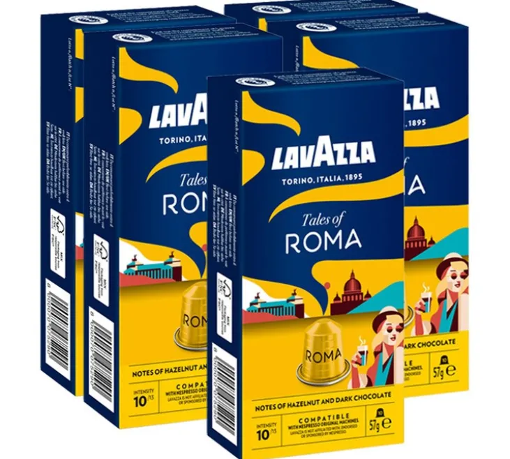 50 capsules compatibles Nespresso* Original Tales Of Roma - LAVAZZA