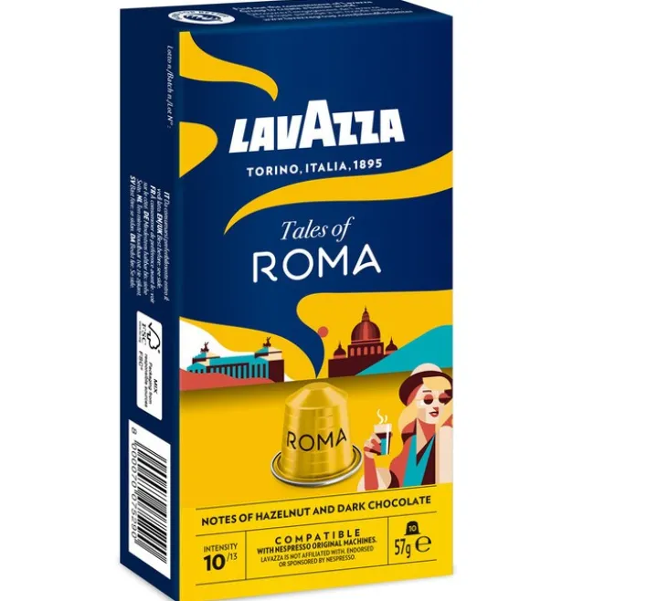 50 capsules compatibles Nespresso* Original Tales Of Roma - LAVAZZA